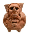 Mayan Pottery Anthropomorphic Poison Pot