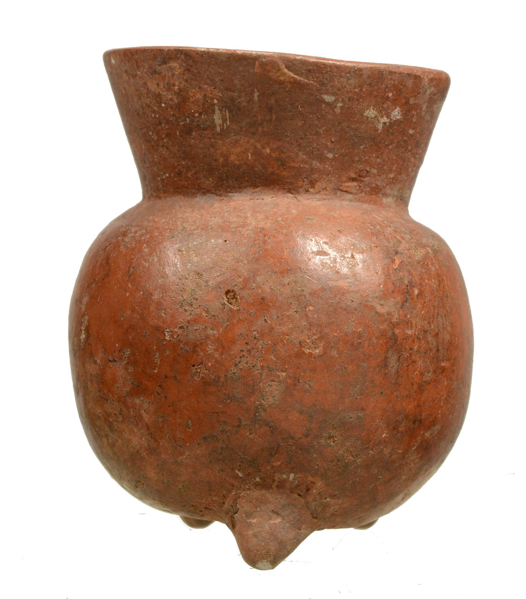 Mayan Pottery Anthropomorphic Poison Pot