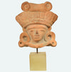 Pre-Columbian Huastec Pottery Head of a Dignitary