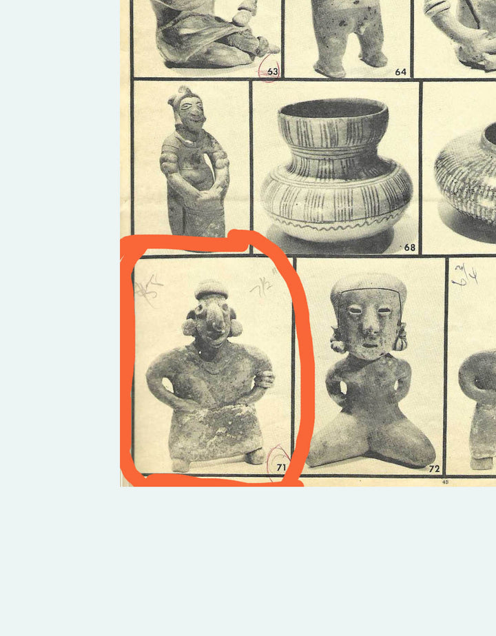Nayarit Standing Female Votive Figure