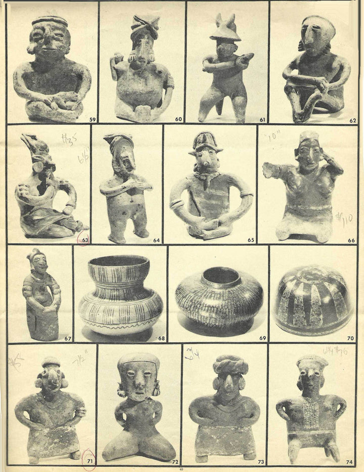 Nayarit Standing Female Votive Figure