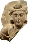 Gandhara Schist Bust of Bodhisattva