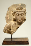 Gandhara Schist Bust of Bodhisattva