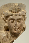 Gandhara Schist Bust of Bodhisattva