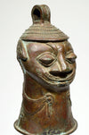 Yoruba Anthropomorphic Bronze Bell