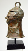 Yoruba Anthropomorphic Bronze Bell
