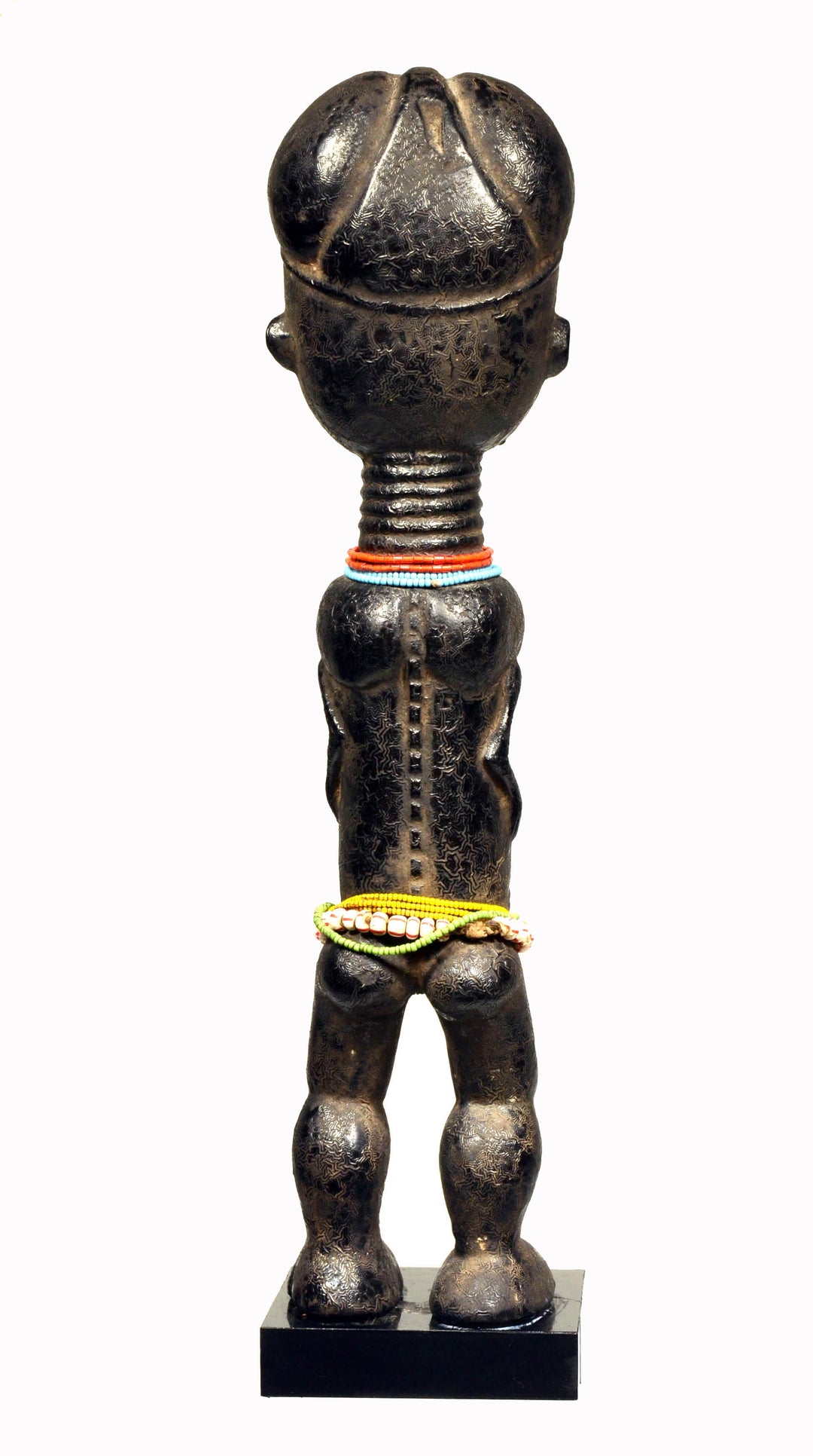 Baule Wood Carved Standing Female