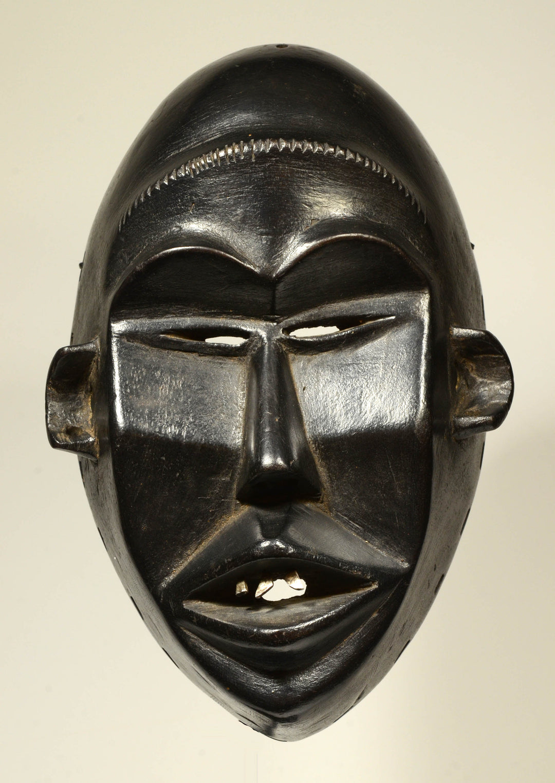 Dan Deangle Wood Carved Initiation Mask