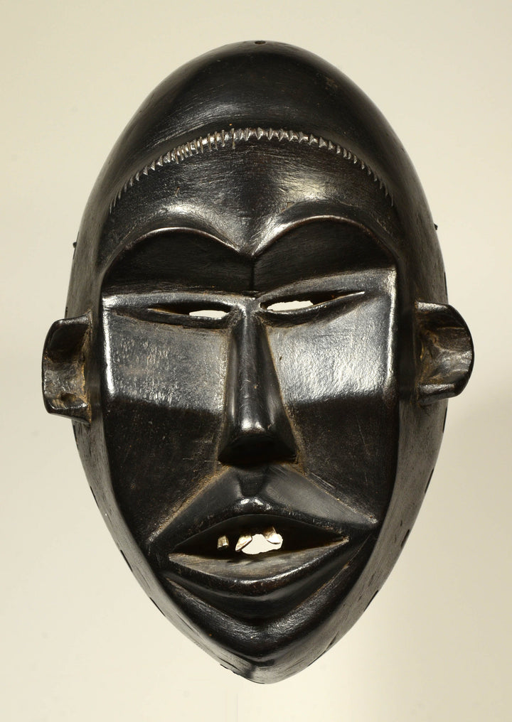 Dan Deangle Wood Carved Initiation Mask