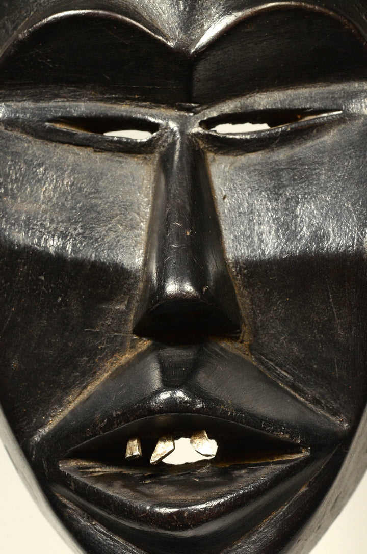 Dan Deangle Wood Carved Initiation Mask
