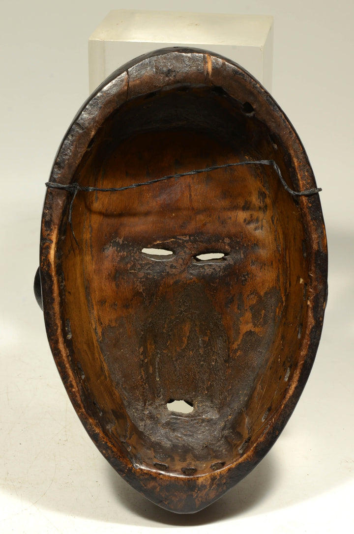 Dan Deangle Wood Carved Initiation Mask
