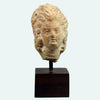 Ancient Greek Tanagra Terracotta Female Head