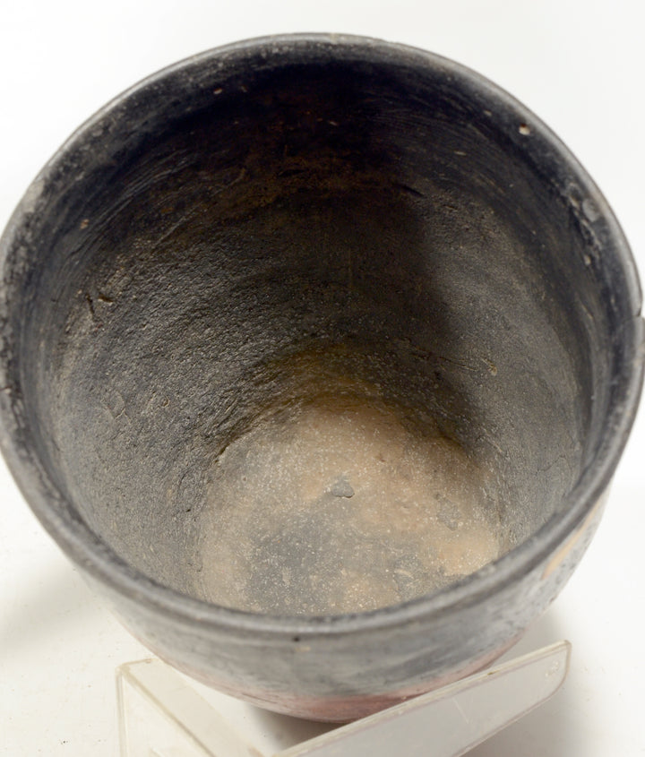 Egyptian Pre Dynastic Black-topped Red-ware Jar