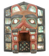 Kwakwaka'wakw (Kwakiutl) Cedar Frontlet Mask