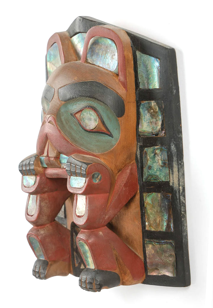 Kwakwaka'wakw (Kwakiutl) Cedar Frontlet Mask