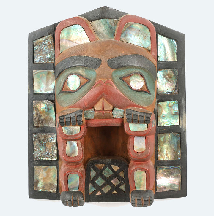 Kwakwaka'wakw (Kwakiutl) Cedar Frontlet Mask
