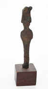 Egyptian Bronze Standing Osiris