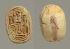 Ancient Egyptian Tan Steatite Good Luck Scarab