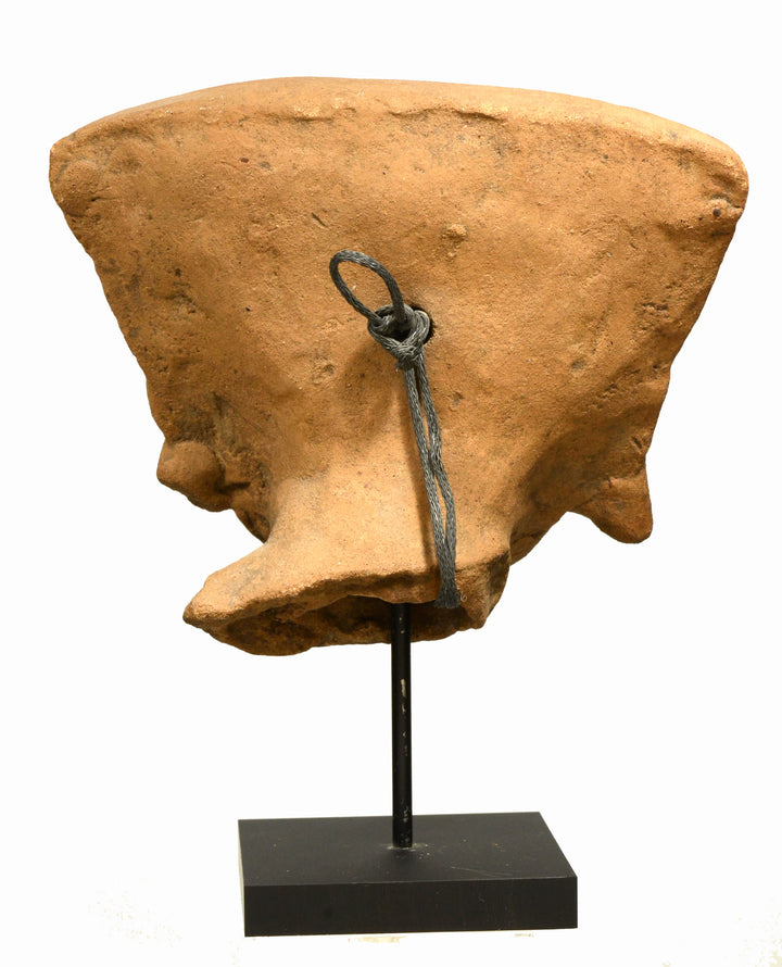 Pre-Columbian Vera Cruz Smiling Pottery Sonriente Head