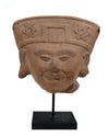 Pre-Columbian Veracruz Smiling Pottery Sonriente Head