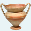 Italic Geometric Painted Pottery skyphos