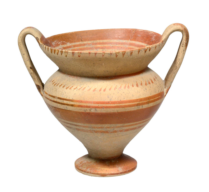Italic Geometric Painted Pottery skyphos