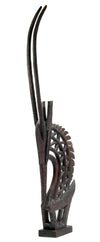 African Bamana Wood Tyiwara  Chi Wara Antelope Figure