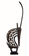 African Bamana Wood Tyiwara  Chi Wara Antelope Figure