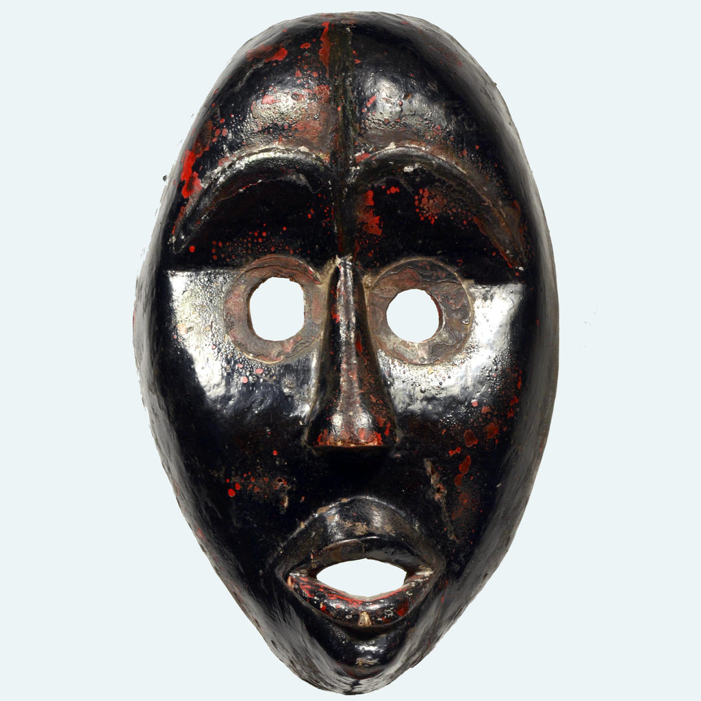 Classic Dan Poro Society Wood Initiation Mask