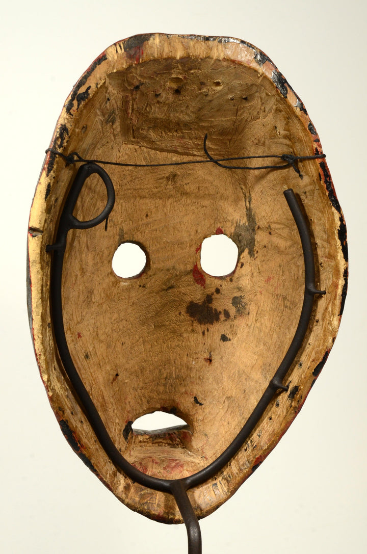 Classic Dan Poro Society Wood Initiation Mask