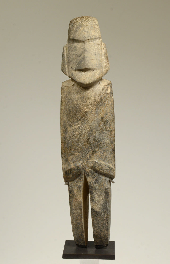 Mezcala M1 Type Gray-Green Hardstone Figure