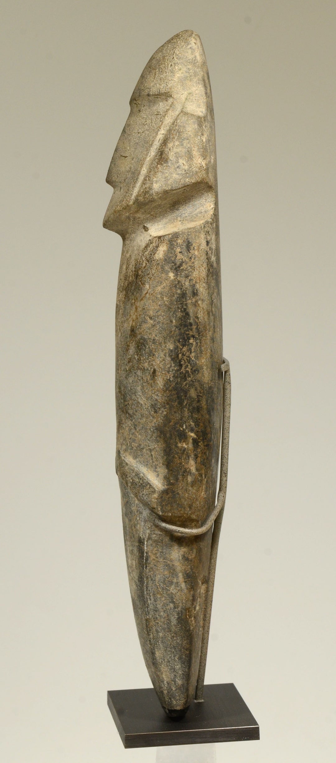 Mezcala M1 Type Gray-Green Hardstone Figure