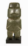 Pre-Columbian Mezcala Green Diorite Stone Standing Figure