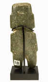 Pre-Columbian Mezcala Green Diorite Stone Standing Figure