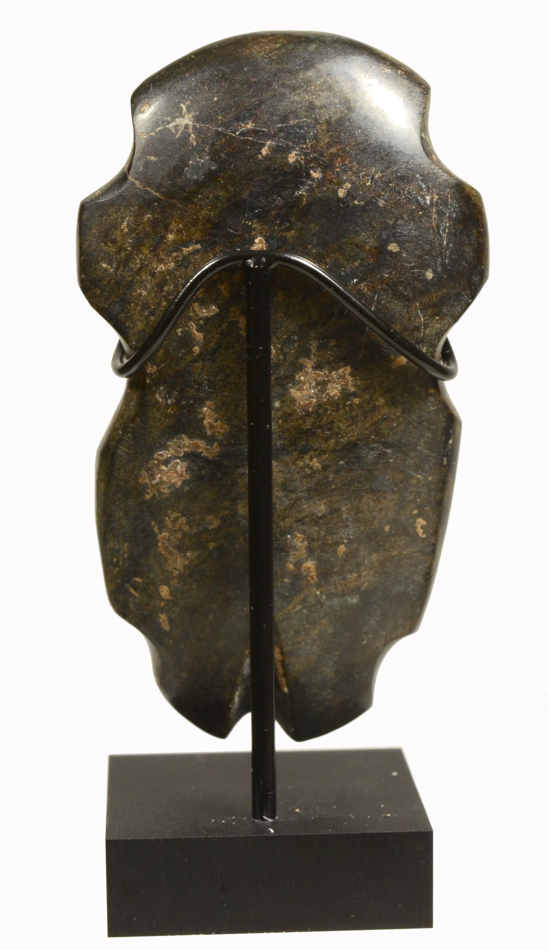 Pre Columbian Mezcala Green Stone Standing Figure