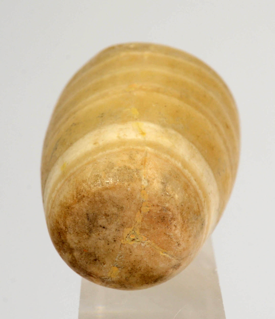 Ancient Egyptian Banded Alabaster Vessel