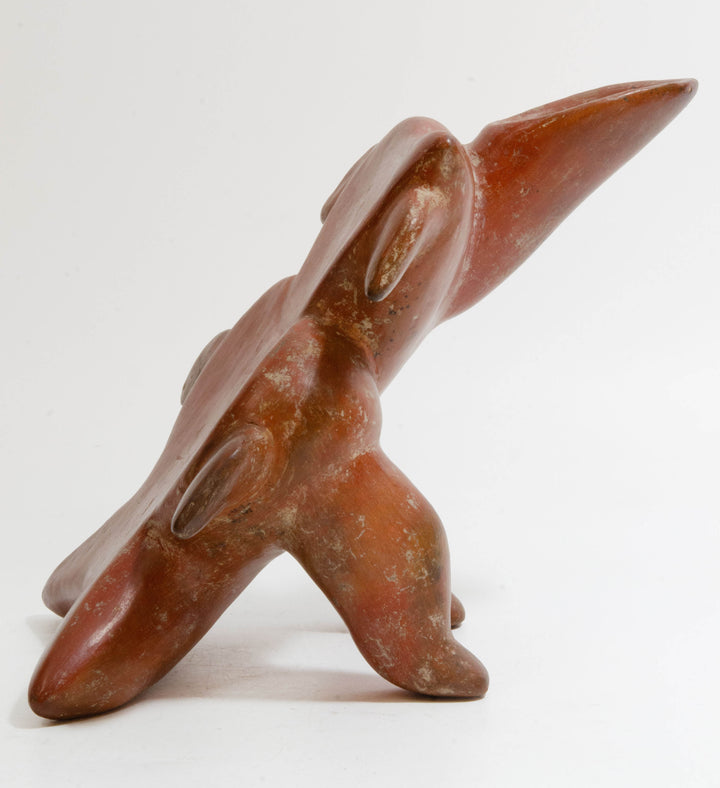 Colima Pottery Redware Dog Reclinatorio
