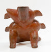Colima Pottery Redware Dog Reclinatorio