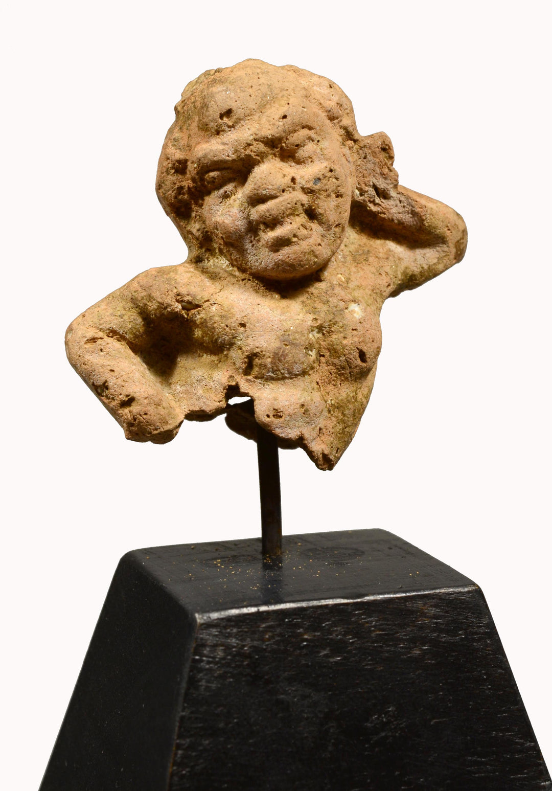 Greek Terracotta Bust of a Grotesque