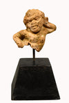 Greek Terracotta Bust of a Grotesque