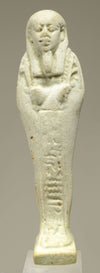 Egyptian Faience Green Glaze Ushabti for Tja-hep-imu