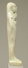 Egyptian Faience Green Glaze Ushabti for Tja-hep-imu