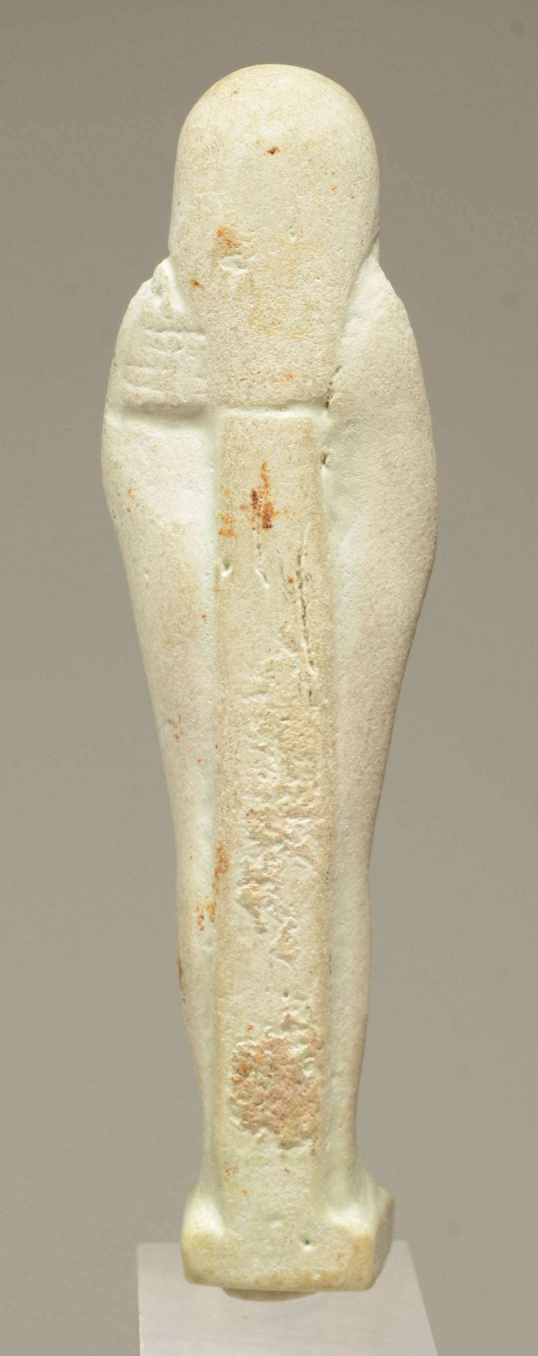 Egyptian Faience Green Glaze Ushabti for Tja-hep-imu