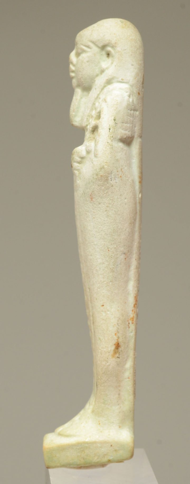 Egyptian Faience Green Glaze Ushabti for Tja-hep-imu