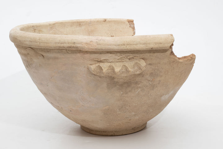Large Judaean Aramaic Terracotta Inscribed Incantation Bowl