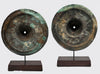 Pair of Khorasan Bronze Shield Bosses