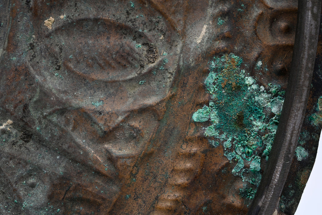 Pair of Khorasan Bronze Shield Bosses