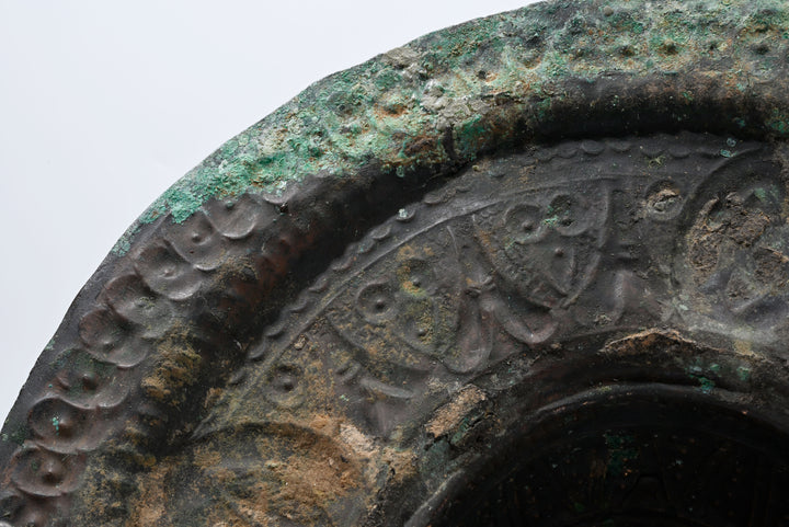 Pair of Khorasan Bronze Shield Bosses
