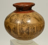 Pre-Columbian Panamanian Pottery Negitive Resist Olla