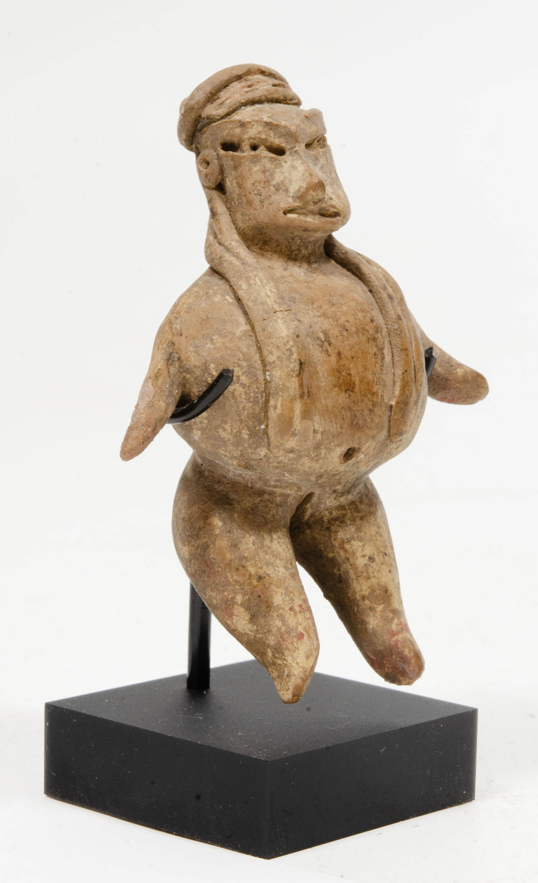 Tlatilco Standing Pottery Pregnant Pretty Lady